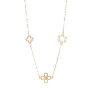 토리버치 목걸이 키라 클로버 153710-720