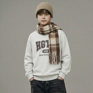 행텐틴즈 더블페이스 로고 레터 맨투맨_101(14560-031-207-07)