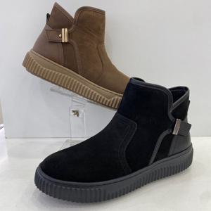 [에스콰이아]여성 경량 퍼 앵클부츠 YADWBS8334BKBR HSFT1A GN