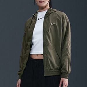 [국내매장] 나이키/여성자켓/스포츠웨어 우븐 루즈 후드 재킷(FV6299-222)/EV