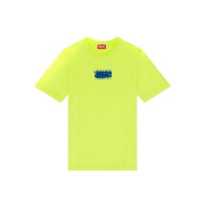 디젤 반팔 티셔츠 A122710GRAI5KB Yellow