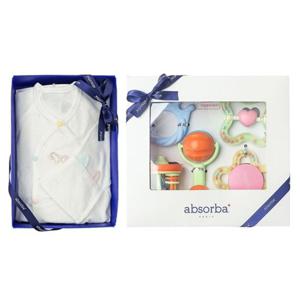 [압소바] 첼시 배냇저고리 딸랑이세트 A1A160112 A1A16011