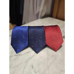 [레노마넥타이] VQSTR1-001BUNYRD 메탈사 도트올오버 일반형 넥타이 [폭8cm길이148cm]