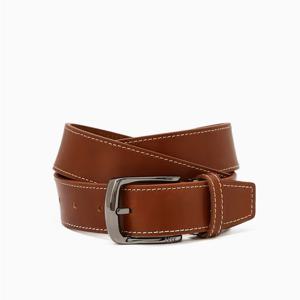 [닥스핸드백] 브라운 음각로고 소가죽 벨트DBBE6E152W3