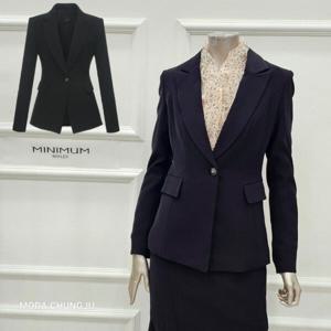 [미니멈]MD 슬림핏 원버튼 자켓  MD MYAAWJ2010 M_CJ