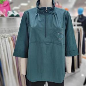 크로커다일레이디 DP01 솔리드집업티셔츠 CLDFTS104