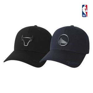 NBA 남녀공용 팀 아웃라인 메탈 하드볼캡 사계절모자 N265AP414P