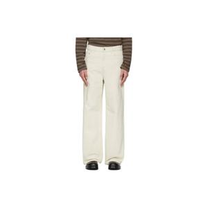 아페쎄 청바지 오프 화이트 클라이드 데님 진 261252M186014