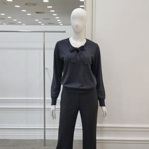 [미니멈]브이넥 니트(M1AKKU1930 DG)_IC