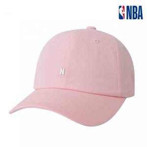 NBA  남녀공용 스몰로고 소프트볼캡 모자N265AP255P핑크