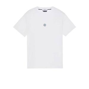 (명품) 스톤아일랜드 2NS86 레터링 원 프린트 티셔