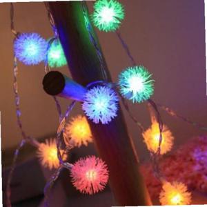 20구 LED 눈송이 가랜드 전구(3M) (웜색