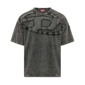 디젤 반팔 티셔츠 A195450HGBX 9XXA GRIGIO