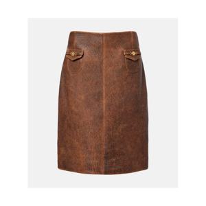 끌로에 레더 스커트 P01130773