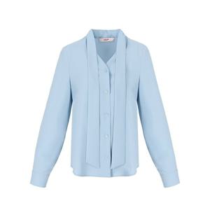 [숲]V넥 타이끈 여성긴팔블라우스 SCRLS90