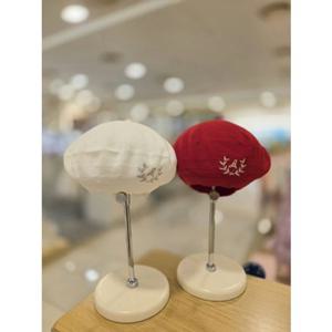 [압소바] (2종택1)(26년 봄신상품) 베리 니트 베레모 (A1131603)