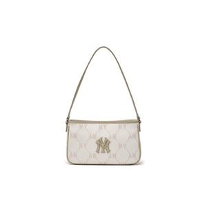 MLB  (3ABQMJ16N-50CRD) 공용 모노그램 자카드 미니 호보백