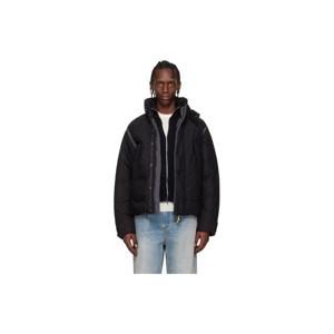 파라점퍼스 패딩 블랙 야리 쇼트 다운 재킷 261048M178006