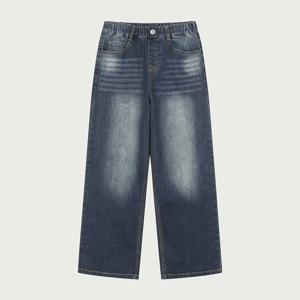 행텐틴즈 풀밴딩 세미와이드 데님팬츠_244(14560-055-201-10)