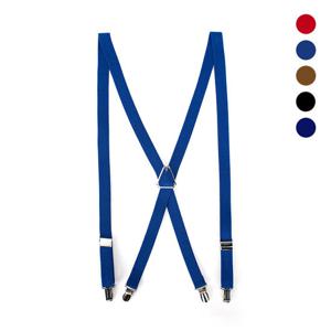 정장 트렌디 고정 클립 블루 파랑 멜빵 서스펜더_SS02