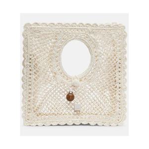 쟈크뮈스 Spiaggia 스몰 레이스 토트 백 P01139879