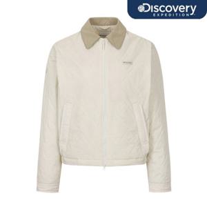 디스커버리 26SS 여성 카라형 퀼팅 패딩자켓 DWPD4A061-IVS