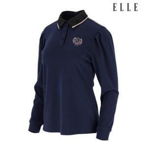 엘르골프 세이브존01 여성 카라 배색 포인트 폴로 티셔츠 6J65203 820