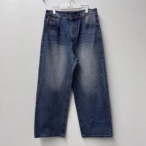 인터크루 HC10 딥인디고강와이드데님팬츠 ITA1EL04A