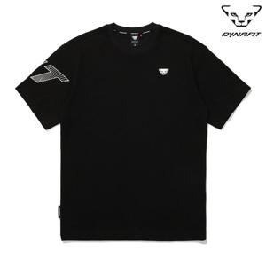 LJS  다이나핏  남녀공용 FLIP (플립) 오버핏 반팔티 블랙 (YUM24228Z1)