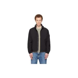 스톤아일랜드 재킷 블랙 4100022 라이트 소프트 쉘 R 재킷 261828M180022