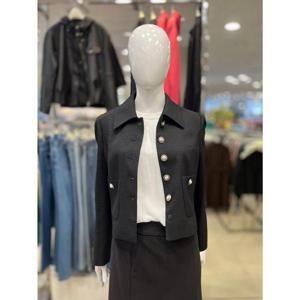 조이너스 세이브존01 진주 버튼 크롭 자켓 JAEU3WJK120