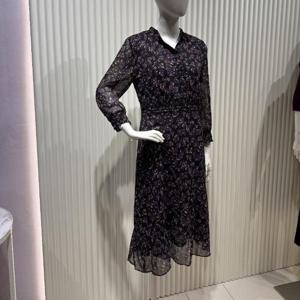 올리비아로렌 MG01 호피프린트쉬폰롱원피스 VOBOA3F7221