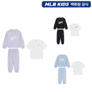 [MLB키즈]여아 스포티브 애슬레저 우븐 맨투맨 3 SET 7FS2A0161