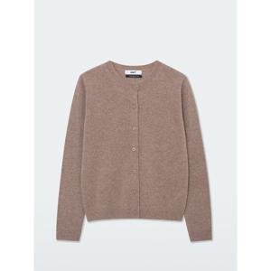[유닛]캐시미어 베이직 크루넥 클로버 가디건 (UFKKCA45ZC-BEIGE