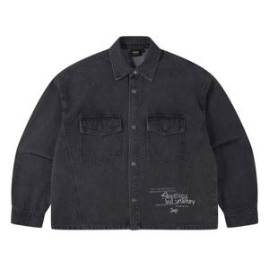 [지프]여성 절개 데님 셔츠 JR2SHF721