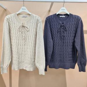 라티움 HC34 봄간절기착용감좋은앞면세로꽈배기 니트 T2613sw10