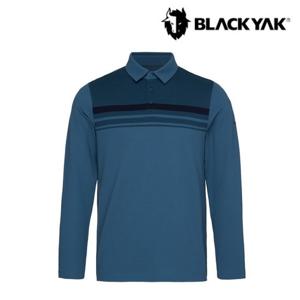 남성 26SS 데일리 기능성 카라티 스트라이프 카라 긴팔티 TE 1BYKTSV002 GD