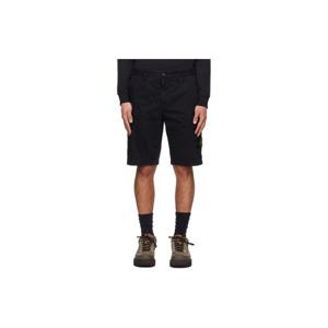 스톤아일랜드 반바지 블랙 L100018 카고 쇼츠 261828M193004