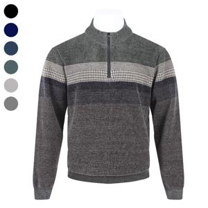 남자 겨울 포근한 밍크 기모 반집업 BR-L-KN-Q006-카키