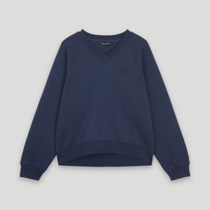 [코데즈컴바인]V넥 로고자수 맨투맨 CLA-TS501W2