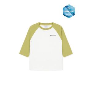 디스커버리키즈긴팔티 BQK DKRL12051-OLL 키즈 프레시벤트 라글란 7부 긴팔티셔츠