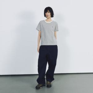 캉골 우먼스 피네스 스트라이프 티셔츠 2847 네이비 KSEWST28470