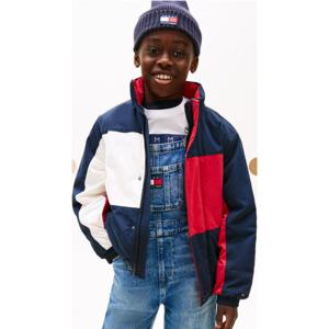 타미힐피거키즈6  T42G0QJC400BT1 헤리티지 플래그 컬러블럭 재킷