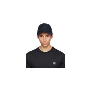 스톤아일랜드 볼캡 블랙 9100013 코튼 렙 볼캡 261828M139002