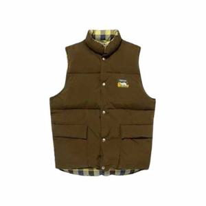 휴먼메이드 리버시블 패딩 조끼 올리브드랩 HM28JK034