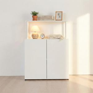 동서가구 E0 아르케 시스템선반 다용도 수납 책장 800 2단+선반 1단 DF927796