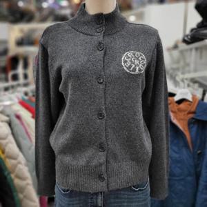 크로커다일레이디 DP01 반넥솔리드가디건 CLEWSW210