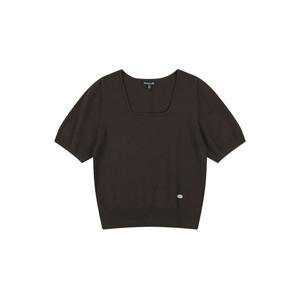 [랩]스퀘어넥 반팔 크롭 니트(AS1KH161)