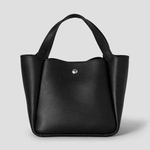 [빈폴] 페블 사각 토트백 - 블랙 BE62D3M065