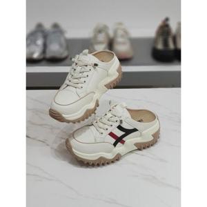 한슈 세이브존03 가죽 컬러 로우 키높이 뮬 스니커즈 6cm AQHS67s913mgA